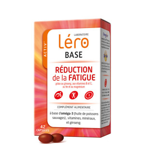 Léro Base Réduction de la Fatigue - 42 Capsules