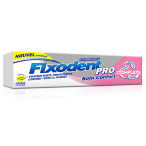 Fixodent Pro Complete Soin Confort Crème Adhésive - 70g