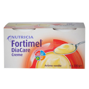 NUTRICIA Fortimel® DiaCare Crème Vanille - 4x200g