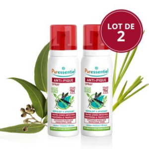Anti-Pique 7H Répulsif & Apaisant Spray - 2x75ml