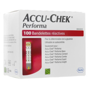 Accu-Chek Performa - 100 bandelettes