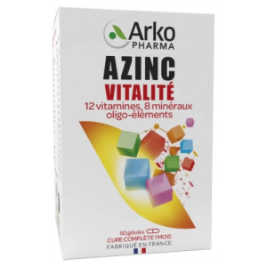 Azinc® Forme et Vitalité - 60 gélules