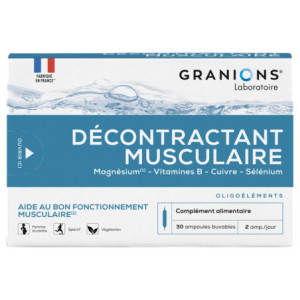 Granions Décontractant Musculaire - 30 Ampoules