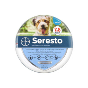 Bayer Seresto Collier Antiparasitaire Petits Chiens - 1 collier 