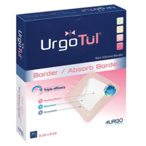 URGOTUL Border 8x8cm - 16 pansements