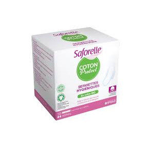 Serviette Hygiénique Coton BIO - 10 serviettes