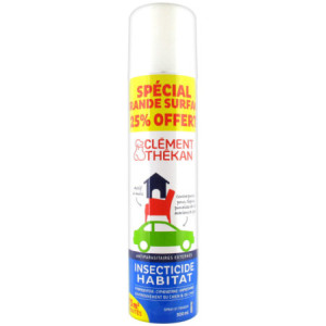 Clément Thékan Insecticide Habitat Spray et Fogger - 300 ml