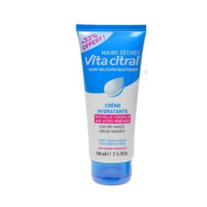 Vita Citral Crème Hydratante Mains Sèches - 100 ml + 33% Offert