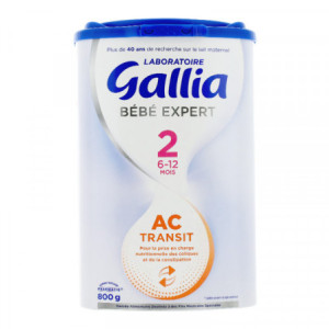 Bébé Expert Lait 2éme  Age  Transit Ac - 800g