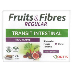 Ortis Fruits & Fibres Regular - 24 Cubes 