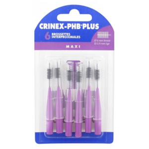 Crinex Phb Plus Maxi Plus 2.2 - 6 Brossettes Interproximales