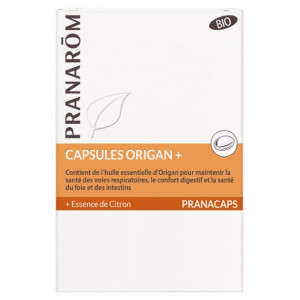 Pranarôm Origan + Bio - 30 Capsules