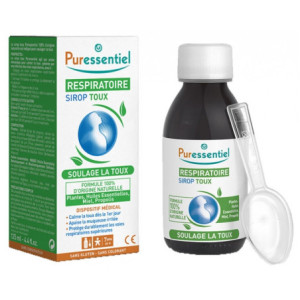 Puressentiel Respiratoire Sirop Toux - 125 ml 