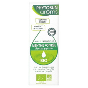 Huile essentielle de MENTHE POIVREE BIO - 10ml