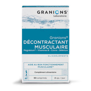 Granions Décontractant musculaire - 60 comprimés