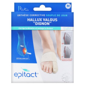 Epitact Hallux Valgus Oignon Orthèse Corrective Jour - Taille : M