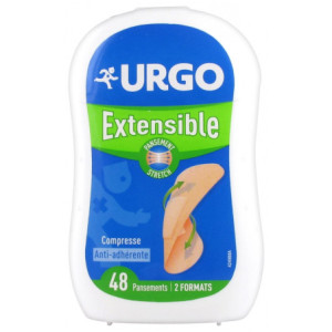 Urgo Extensible Pansements 2 Formats - 48 unités