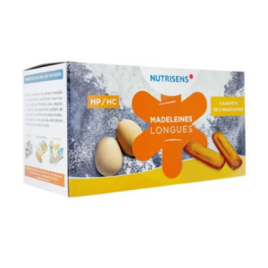 Nutrisens madeleines longues HP/HC -4x6