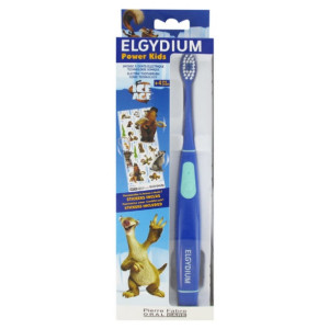 Elgydium Power Kids Brosse à Dents Electrique 4 Ans et + Bleue - 1unité