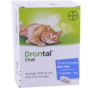 Drontal Chat - 2 comprimés