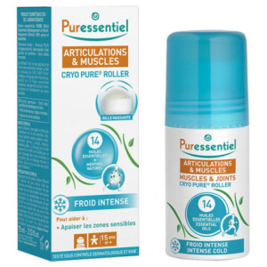 Puressentiel Articulations & Muscles Cryo Pure Roller aux 14 Huiles Essentielles - 75ml