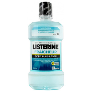 Listerine Fraîcheur Goût Plus Léger - 500ml