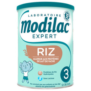 Modilac Expert Riz 3ème Âge 12-36 Mois - 800g