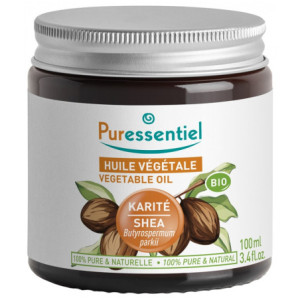 Puressentiel Huile Végétale Karité (Butyrospermum parkii) Bio - 100ml