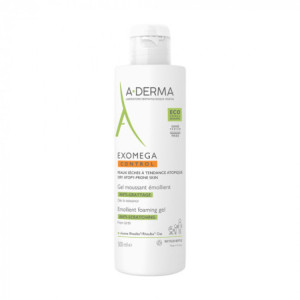 A-Derma Exomega Control Gel Moussant Emollient -  500ml  