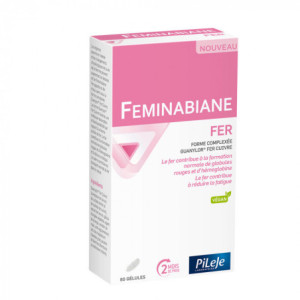  Pileje Feminabiane Fer - 60 gélules