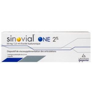 Sinovial One 2% 1 seringue préremplie - 2.5 ml