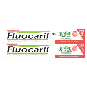 Fluocaril Junior Dentifrice 6-12 Ans - Lot de 2 x 75 ml