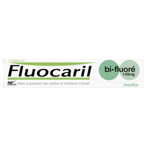 Fluocaril Dentifrice Menthe Bi-Fluoré - 75 ml