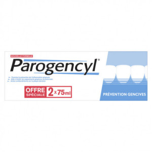  Parogencyl Dentifrice Prevention Gencives - 2x75ml