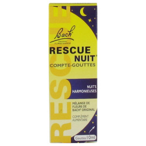 Rescue Bach Nuit Compte-Gouttes - 10 ml