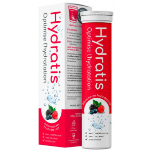 Hydratis Solution d'Hydratation Arôme : Fruits des Bois - 20 Pastilles Effervescentes