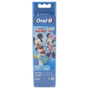 Oral-B - Disney Kids 3 Ans et +  Têtes de Rechange x 3