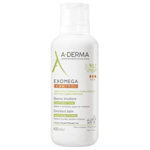 A-DERMA Exomega Control Baume Émollient Anti-Grattage - 400 ml