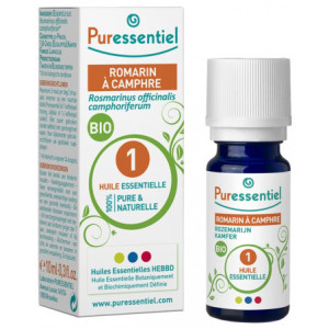 Puressentiel Huile Essentielle Romarin à Camphre Bio - 10 ml