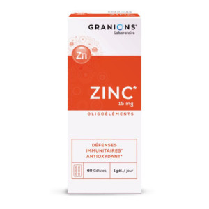 Granions Zinc 15 mg - 60 Gélules