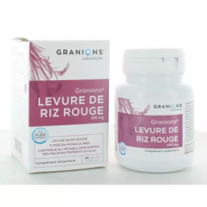 GRANIONS Levure de riz rouge 150mg - 30 gélules végétales