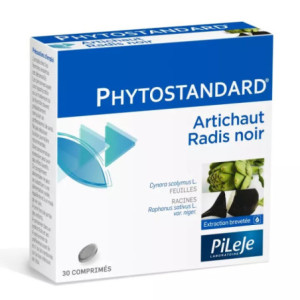 Pileje Phytostandard d'artichaut radis noir - 30 Comprimés