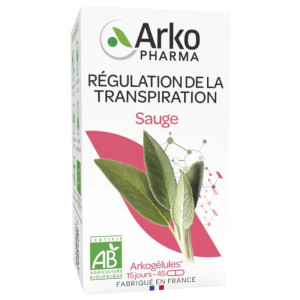 Arkopharma Arkogélules Sauge Bio - 45 Gélules