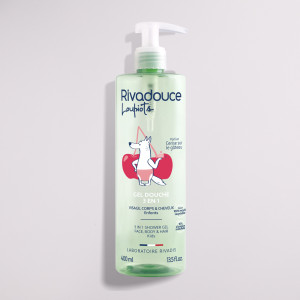 Rivadouce Gel Douche 3-En-1 Cerise - 400ml
