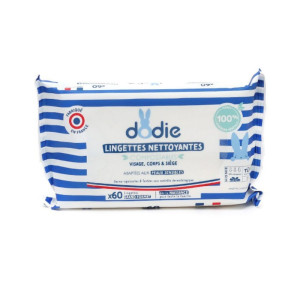 Dodie Lingettes nettoyantes bébé - 60 pièces
