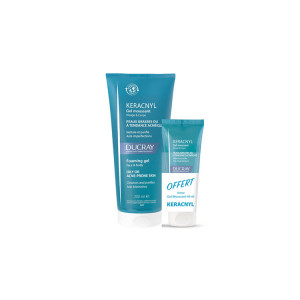 DUCRAY Keracnyl Gel Moussant - 200ml + 40ml OFFERT