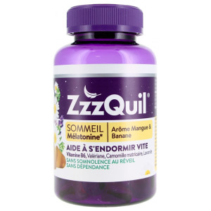 ZzzQuil Sommeil Mangue & Banane 60 Gummies