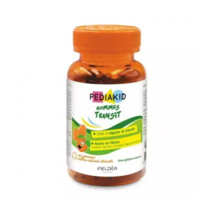 Pediakid Gommes Transit Goût Abricot - 60 gommes