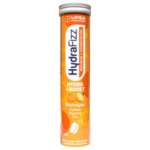 UPSA Hydrafizz Hydra+Boost 16 Comprimés Effervescents