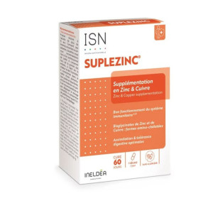 Ineldea Suplezinc gélules végétales - 60 gélules
